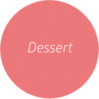 circle dessert